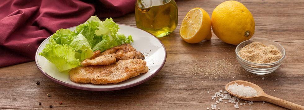 Petto di pollo impanato