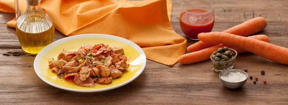 Petto di pollo in umido