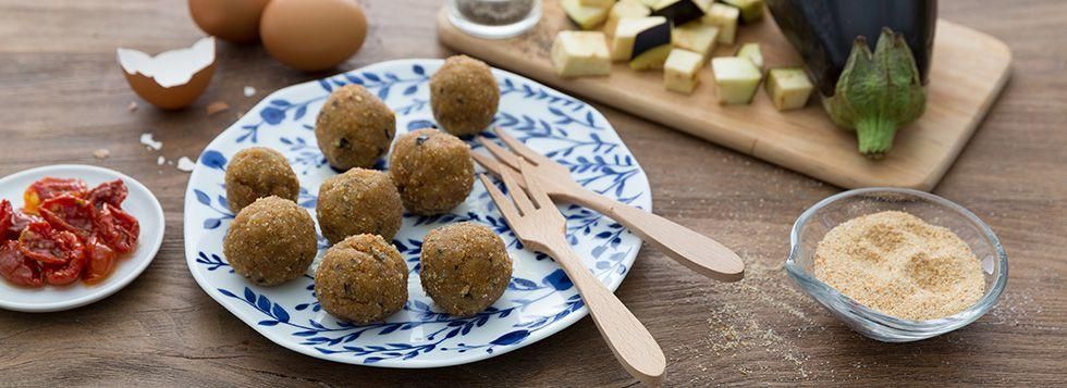 Polpette di melanzane Polpette di melanzane