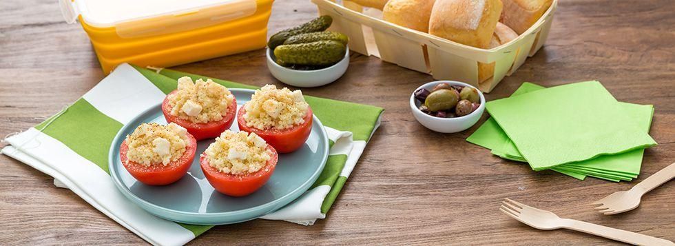 Pomodori ripieni di cous cous