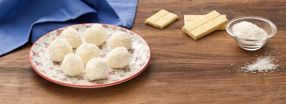 Praline al cioccolato bianco