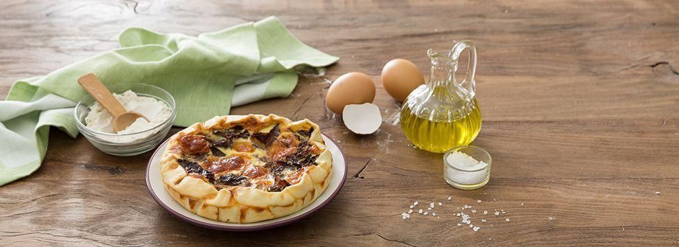 Quiche al radicchio