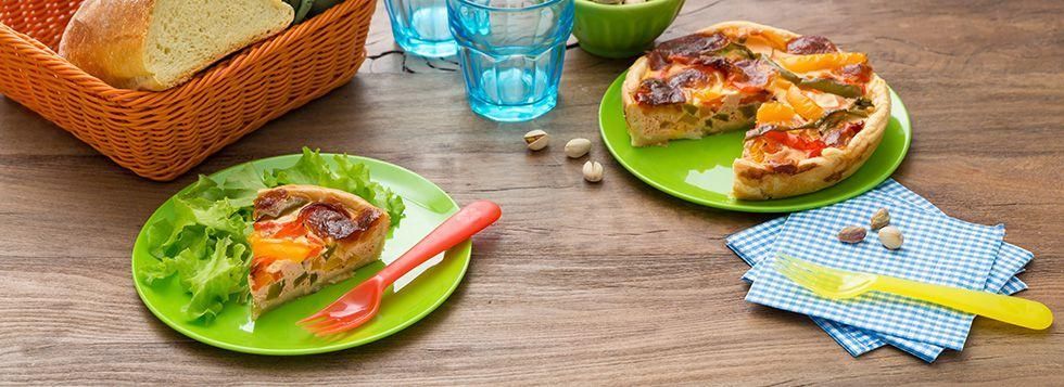 Quiche ai peperoni