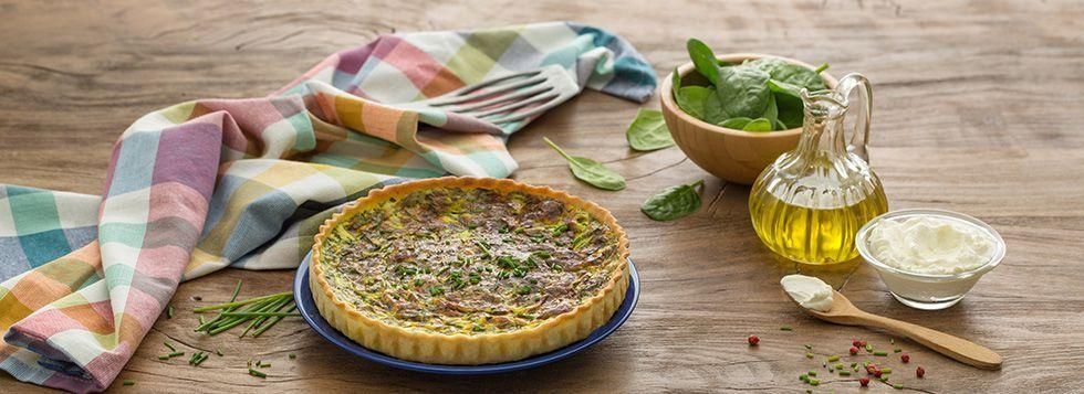 Quiche di spinaci
