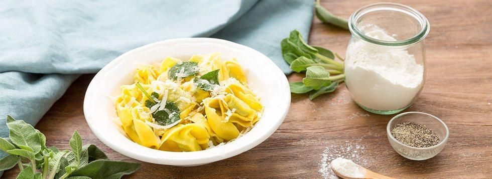 Ravioli sardi burro e salvia