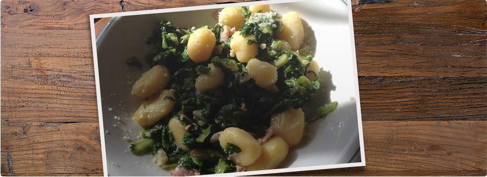 Gnocchi ribolliti in campo