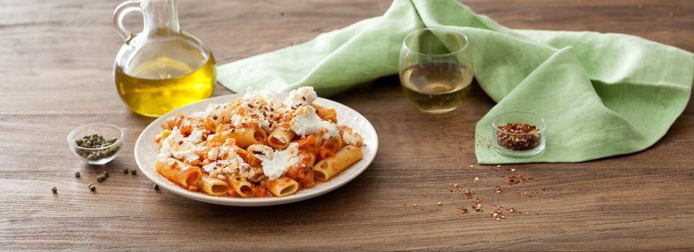 Rigatoni con la pajata