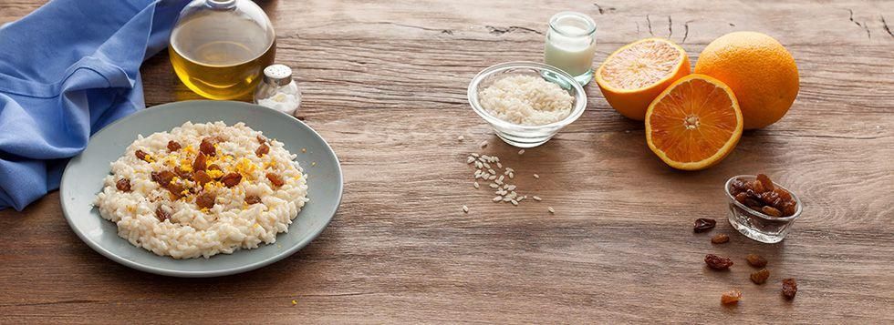 Risotto all'arancia