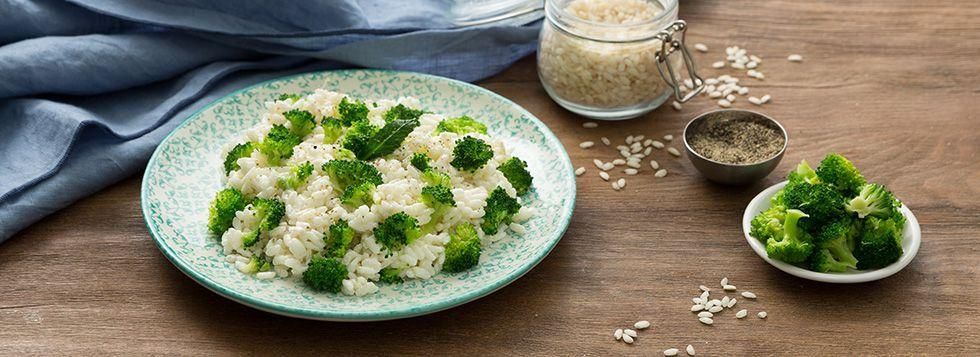 Risotto con broccoli