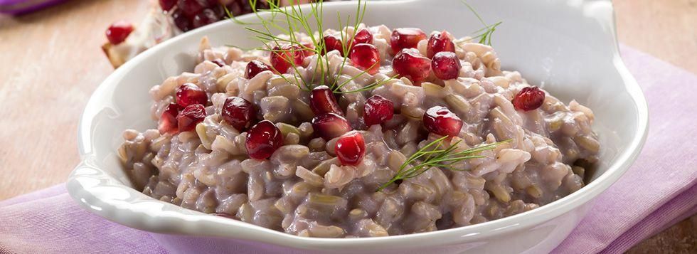 Risotto al melograno