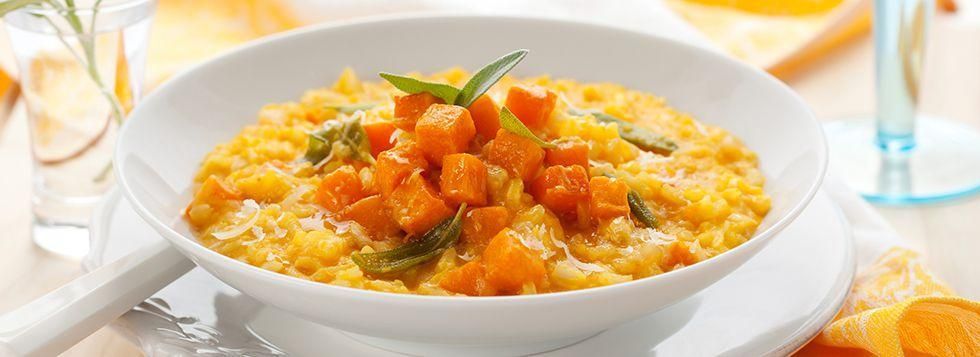 Risotto zucca e gorgonzola