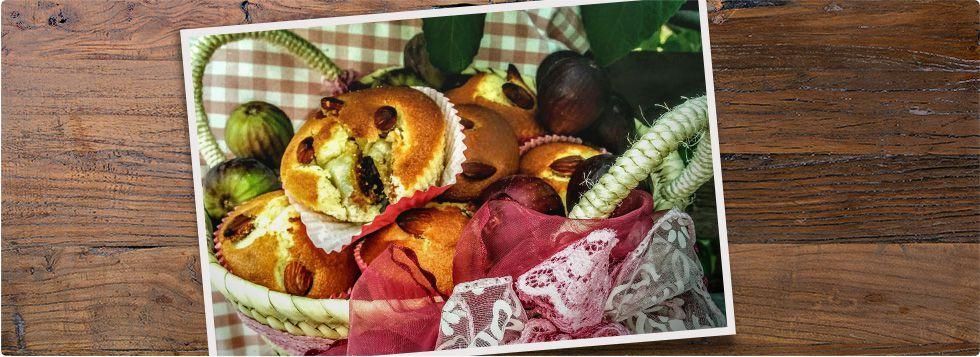 Muffin salati fichi e pancetta
