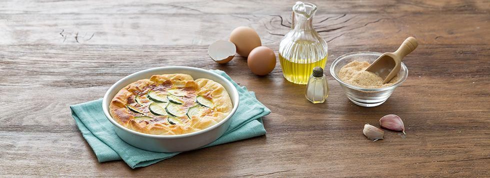 Torta Salata Zucchine e Crescenza