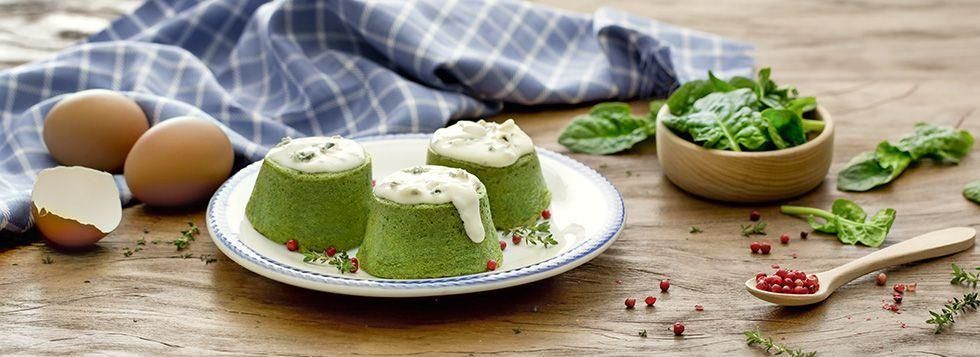 Tortino di Spinaci con Gorgonzola