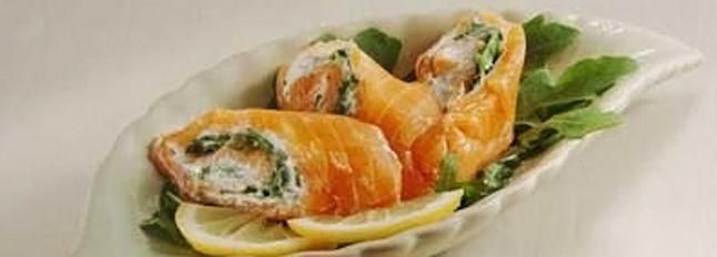 Rucola con salmone