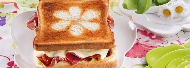 Toast Pasqua in fiore