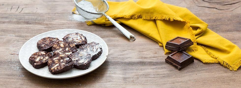 Salame di cioccolato senza burro