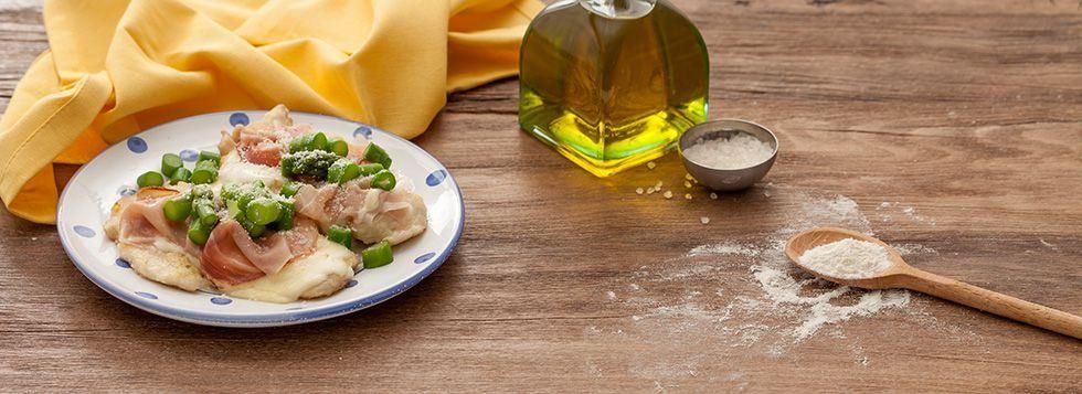 Scaloppine con asparagi