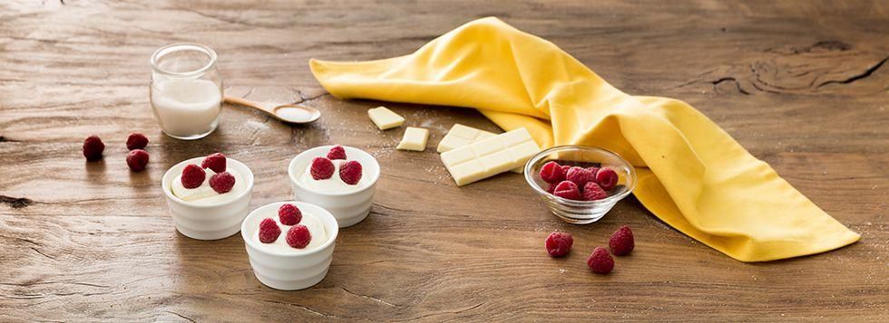 Semifreddo ai lamponi