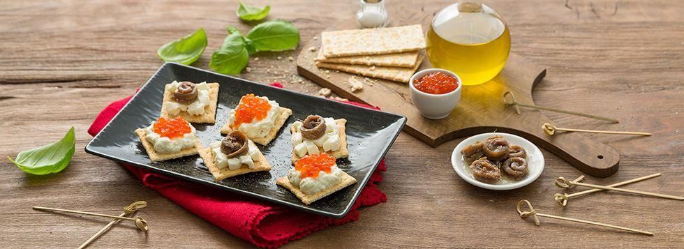 Sfizi in antipasto