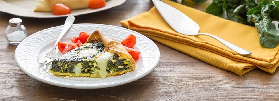 Torta salata di spinaci