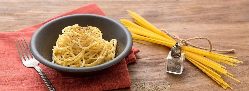 Spaghetti cacio e pepe