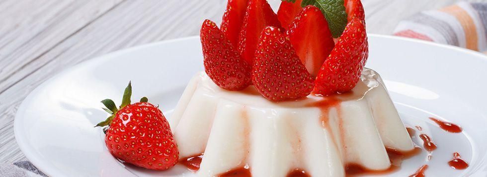 Stella marina di panna cotta