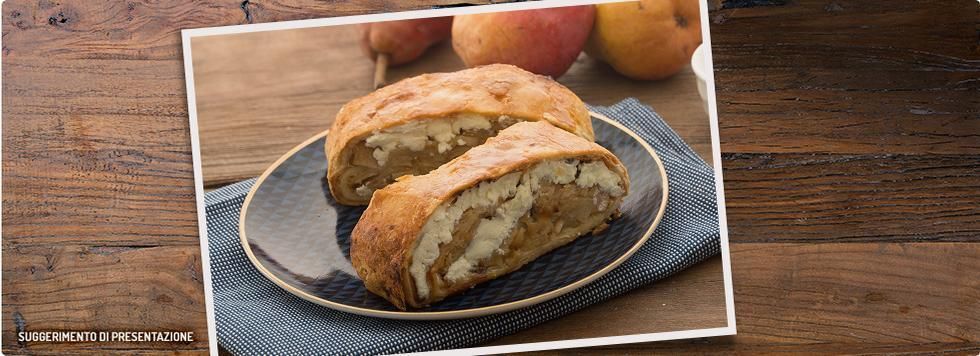 Strudel ricotta e pere