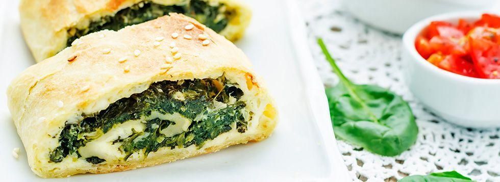 Strudel di spinaci e Gorgonzola DOP