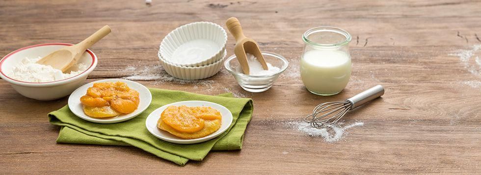 Tarte tatin di pesche