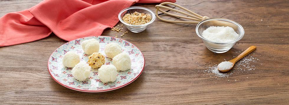 Tartufi al cioccolato bianco