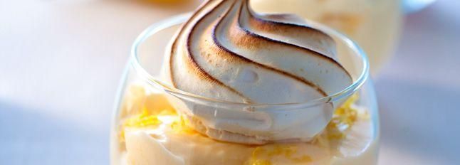 Tiramisù con meringa al limone