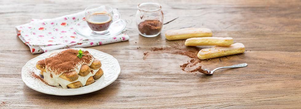 Tiramisù senza mascarpone