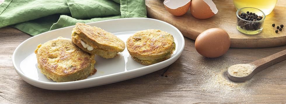 Cotolette di melanzane ripiene
