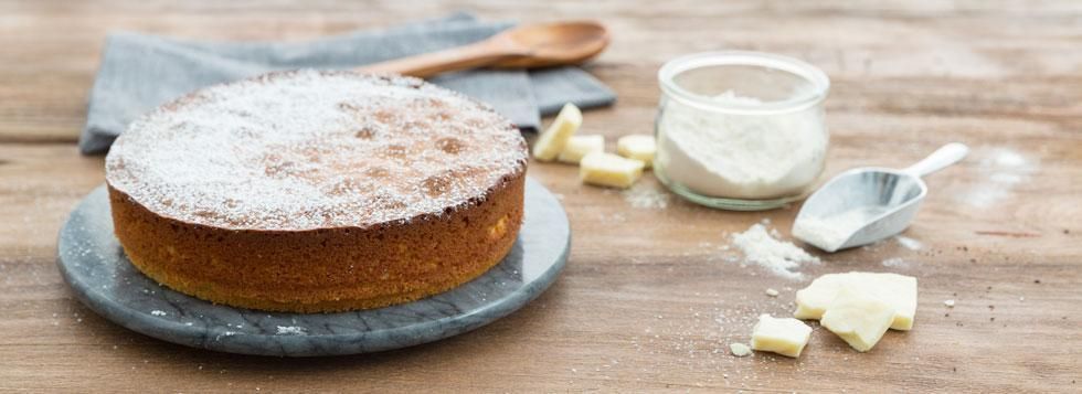 Torta al cioccolato bianco  