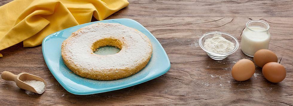 Torta con farina di riso