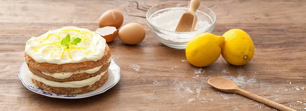 Torta delizia al limone