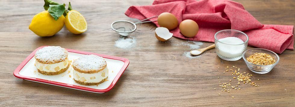 Torta ricotta e pera