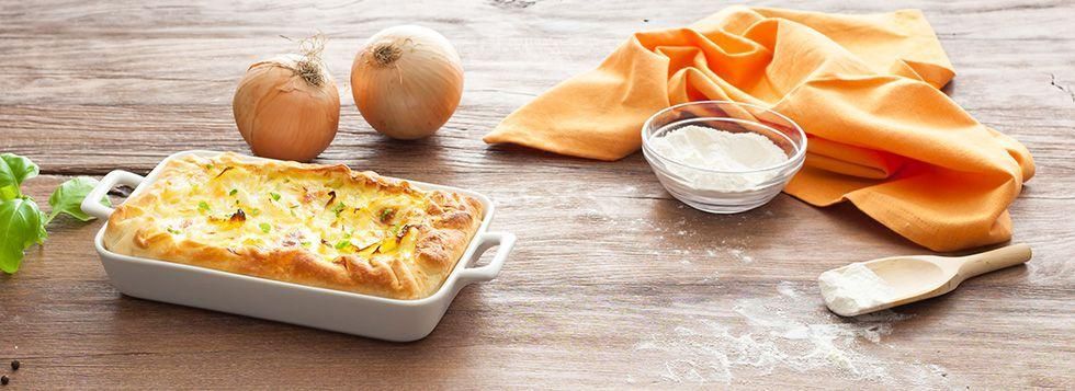 Torta salata con verza