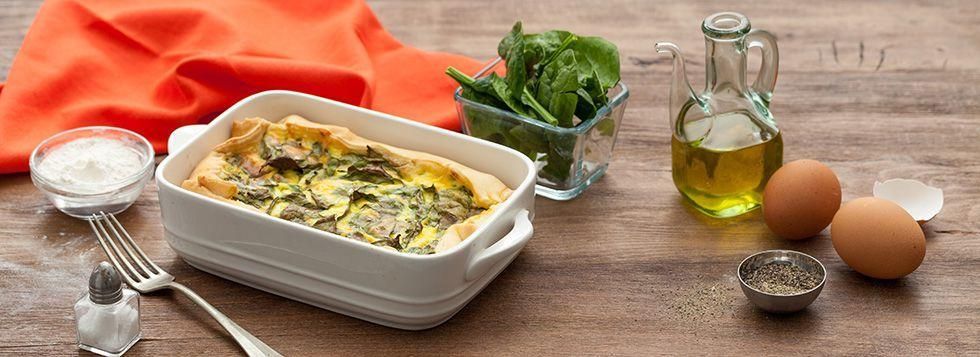 Torta salata senza lievito