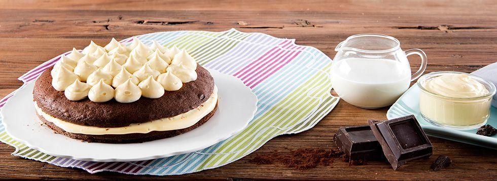 Torta al cioccolato senza burro