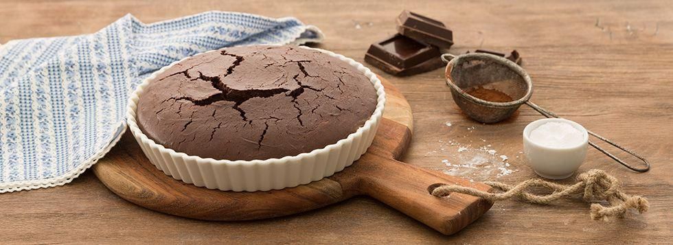 Torta caprese senza burro