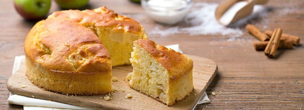 Torta di mele con Crema alla Ricotta