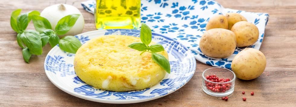 Torta di patate ripiena