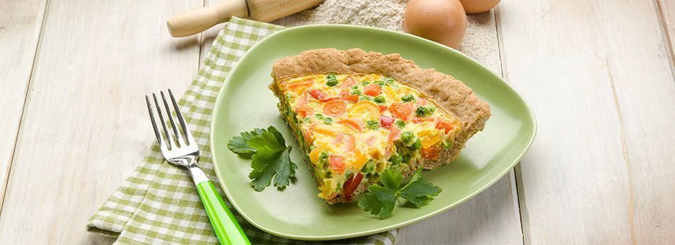 Torta salata vegetariana