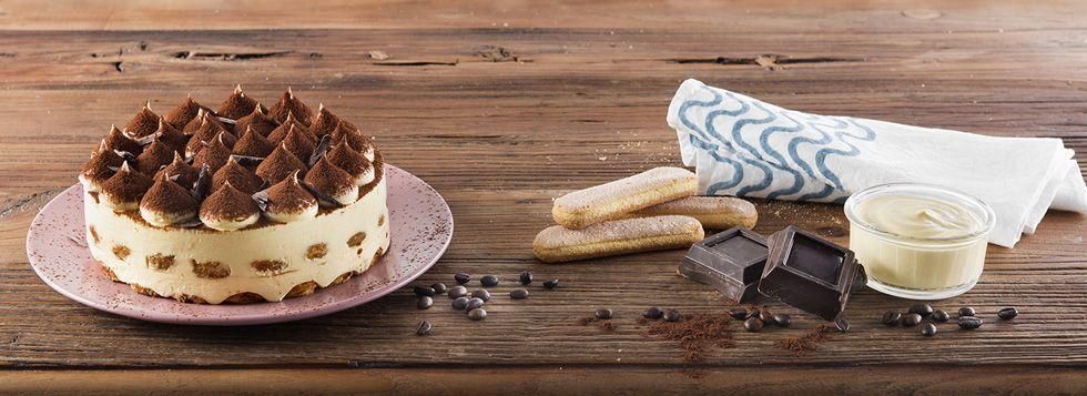 Torta Tiramisù alla Crema Dolce al Mascarpone 