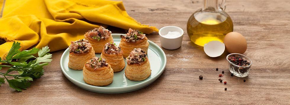 Vol-au-vent ai funghi