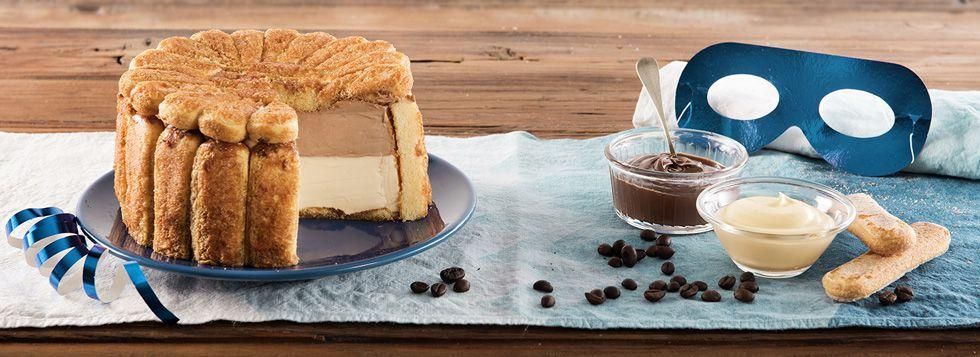 Zuccotto con Crema Dolce al Mascarpone 