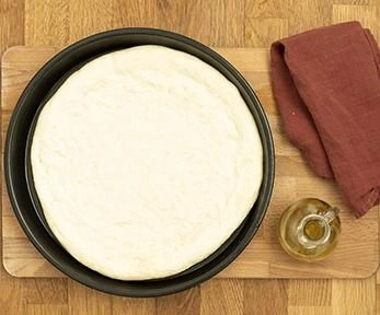Pizza con salsiccia Pizza con salsiccia