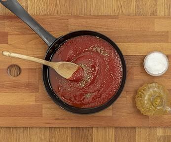 Pizza senza mozzarella Pizza senza mozzarella